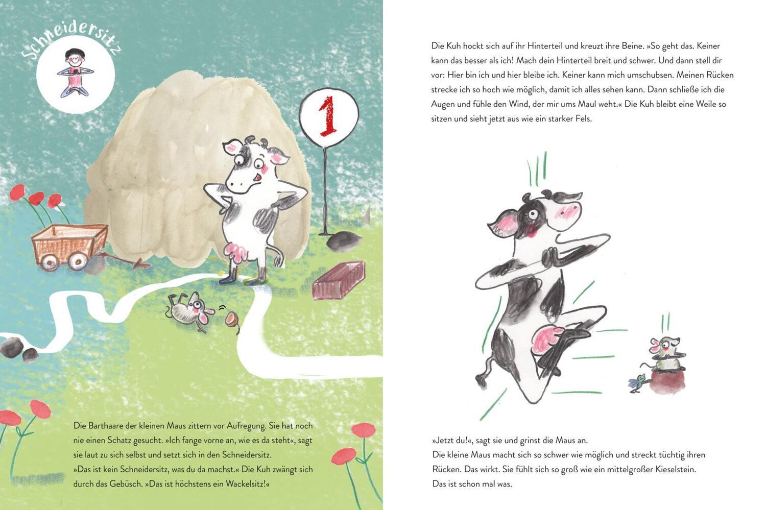 Bild: 9783551255020 | Die kleine Maus und der Yoga-Schatz | Britta Nonnast | Buch | 32 S.