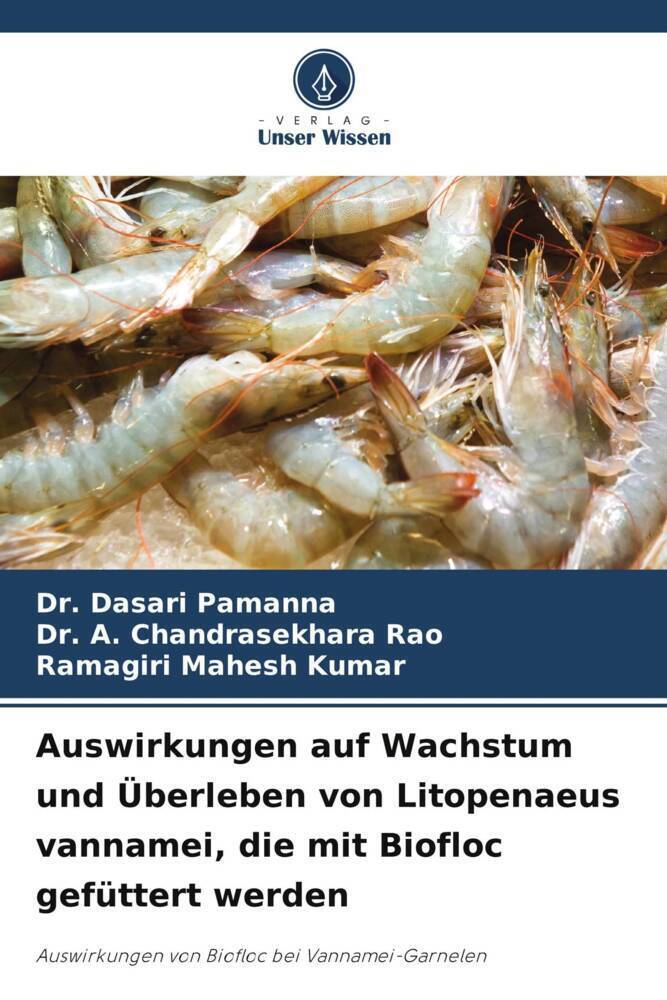 Cover: 9786207206612 | Auswirkungen auf Wachstum und Überleben von Litopenaeus vannamei,...