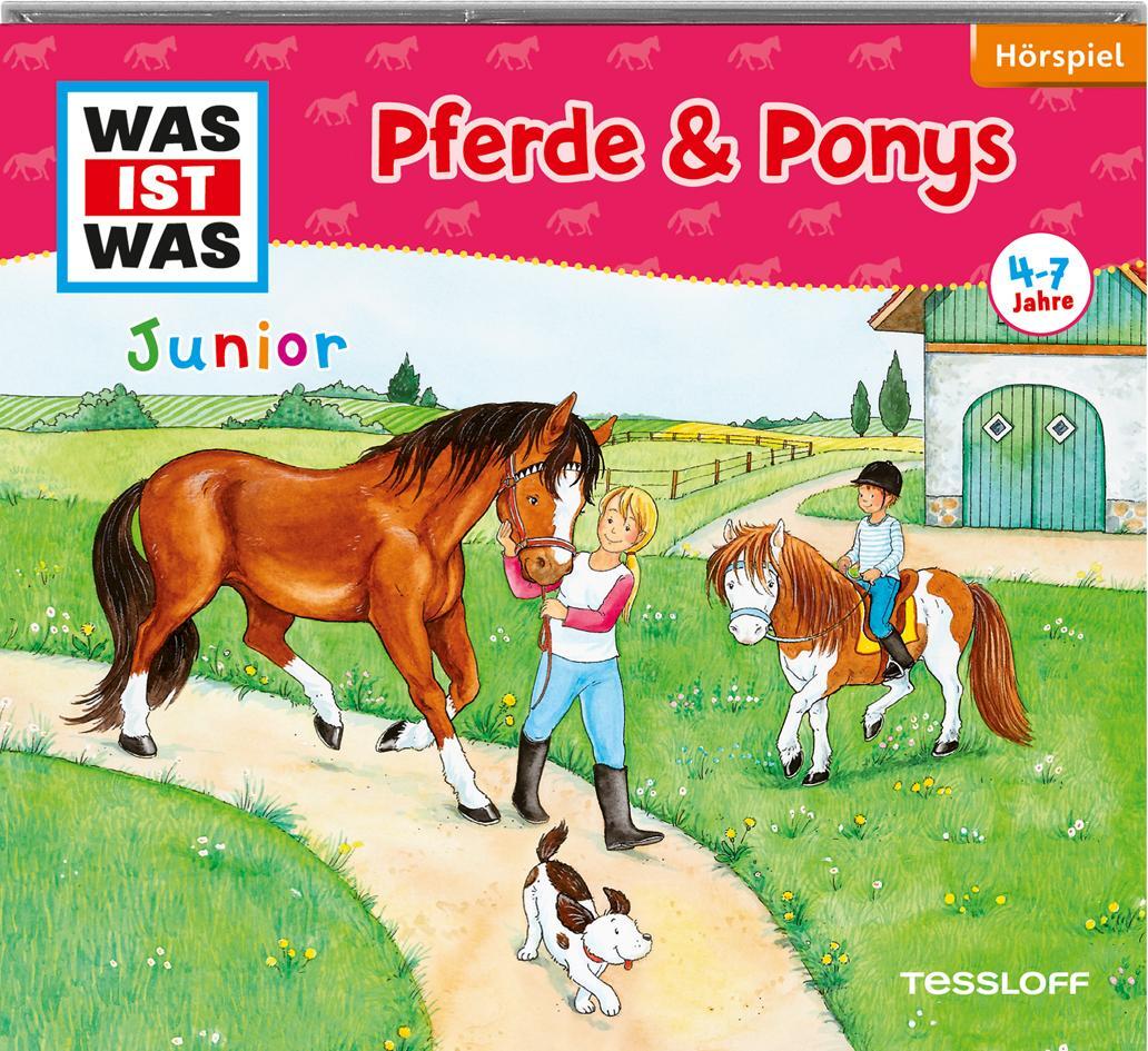 Cover: 9783788628017 | WAS IST WAS Junior Hörspiel: Pferde &amp; Ponys | Habersack (u. a.) | CD