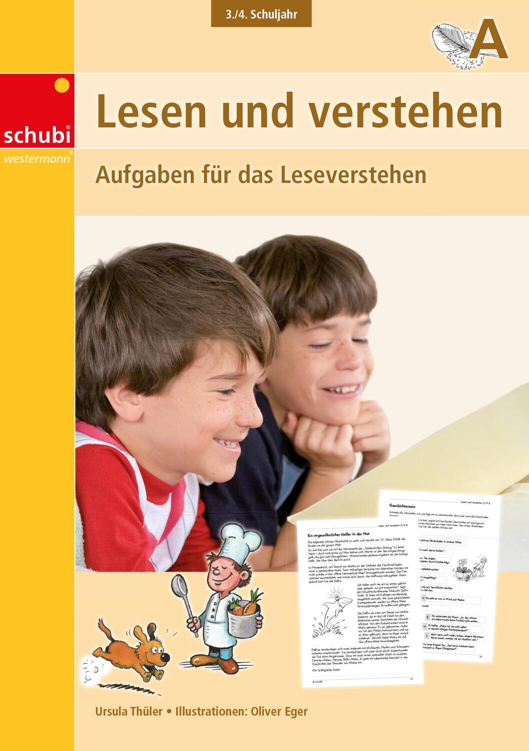 Cover: 9783867232562 | Lesen und verstehen, 3./4. Schuljahr A | Ursula Thüler | Taschenbuch