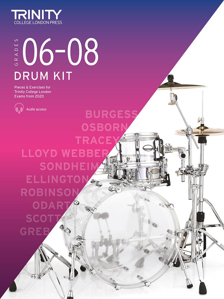 Cover: 9780857368140 | Trinity College London Drum Kit From 2020. Grades 6-8 | London | Buch