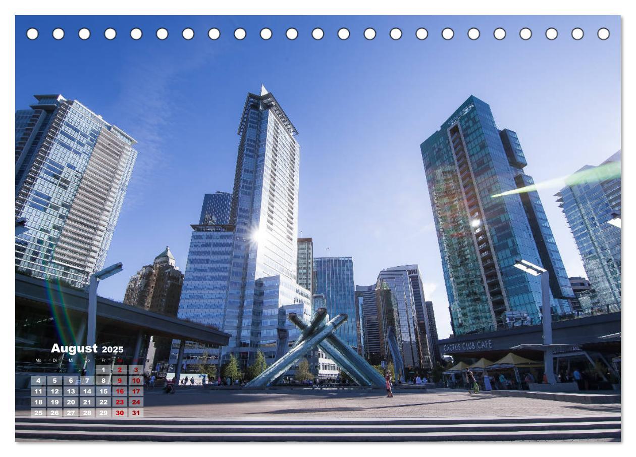 Bild: 9783435181742 | Vancouver &amp; British Columbia (Tischkalender 2025 DIN A5 quer),...