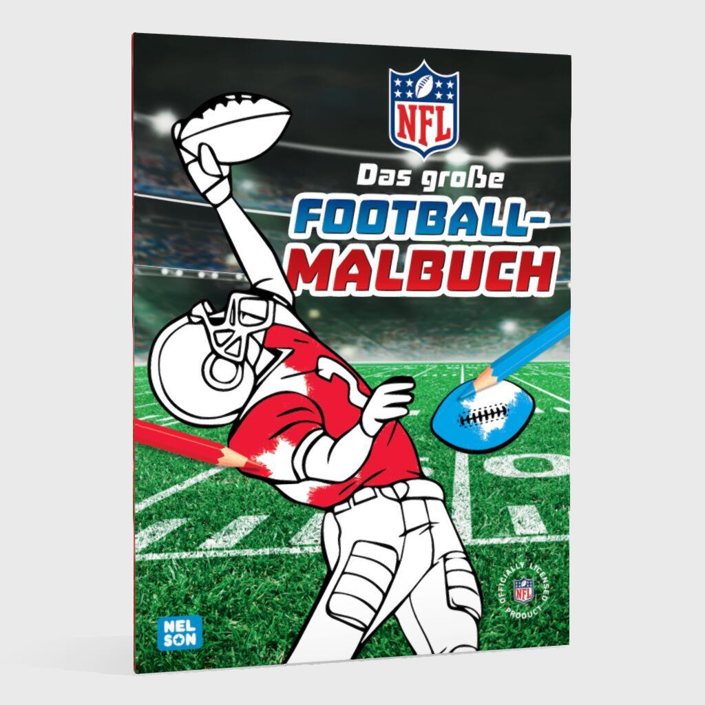 Bild: 9783845126838 | NFL: Das große Football-Malbuch | Taschenbuch | NFL | 64 S. | Deutsch