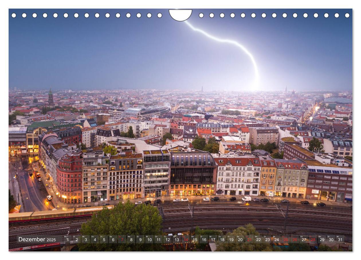 Bild: 9783435307128 | Berlin von oben (Wandkalender 2025 DIN A4 quer), CALVENDO...