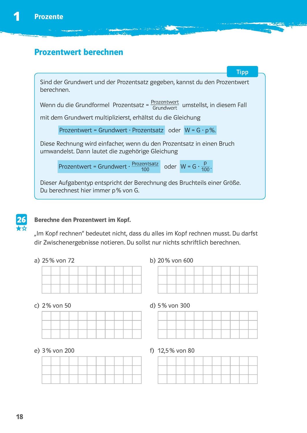 Bild: 9783129273968 | 10-Minuten-Training Prozente und Zinsen. Mathematik 6.-8. Klasse