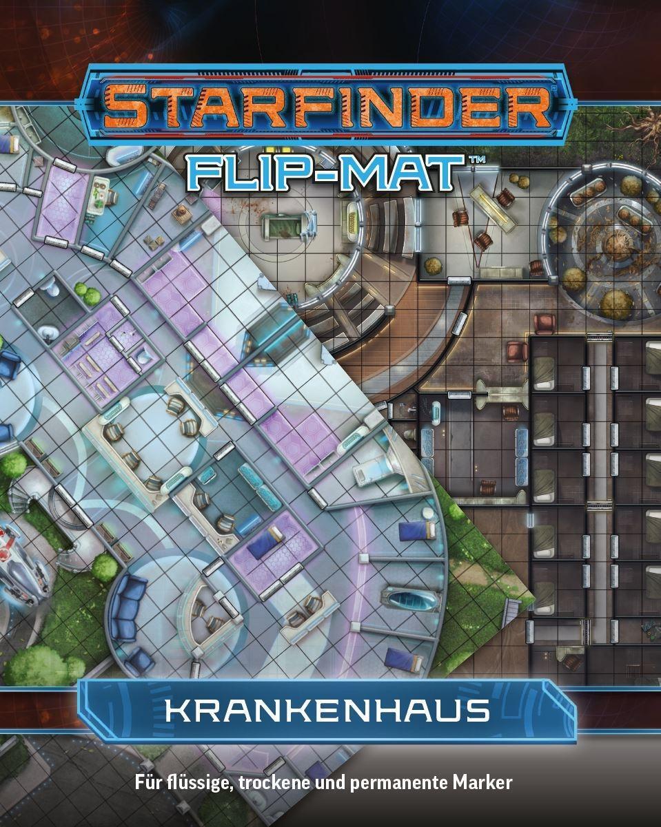 Cover: 4260630770247 | Starfinder Flip-Mat: Krankenhaus | Jason Bulmahn | Spiel | 2 S. | 2019