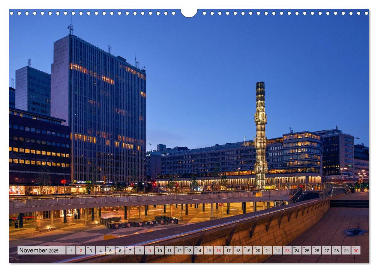 Bild: 9783435500994 | Stockholm an Mittsommer (Wandkalender 2025 DIN A3 quer), CALVENDO...