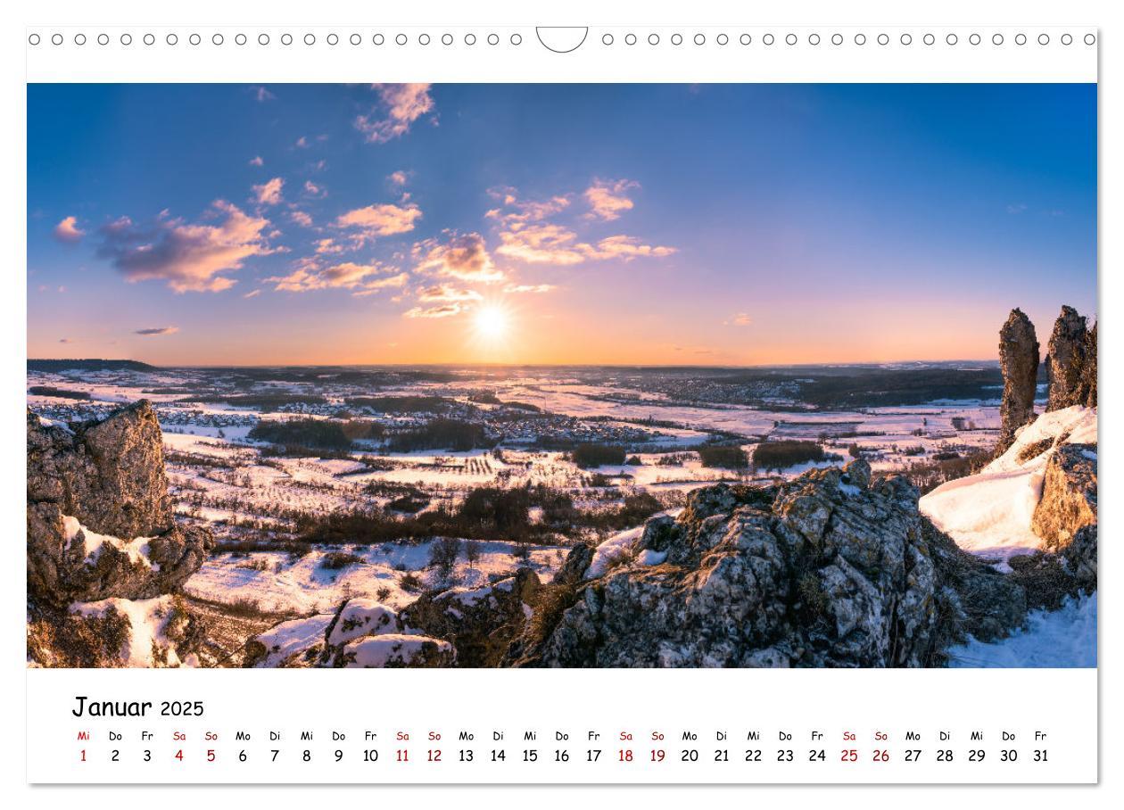 Bild: 9783383921995 | Traumhafte Orte - Berge, Seen und Meer (Wandkalender 2025 DIN A3...