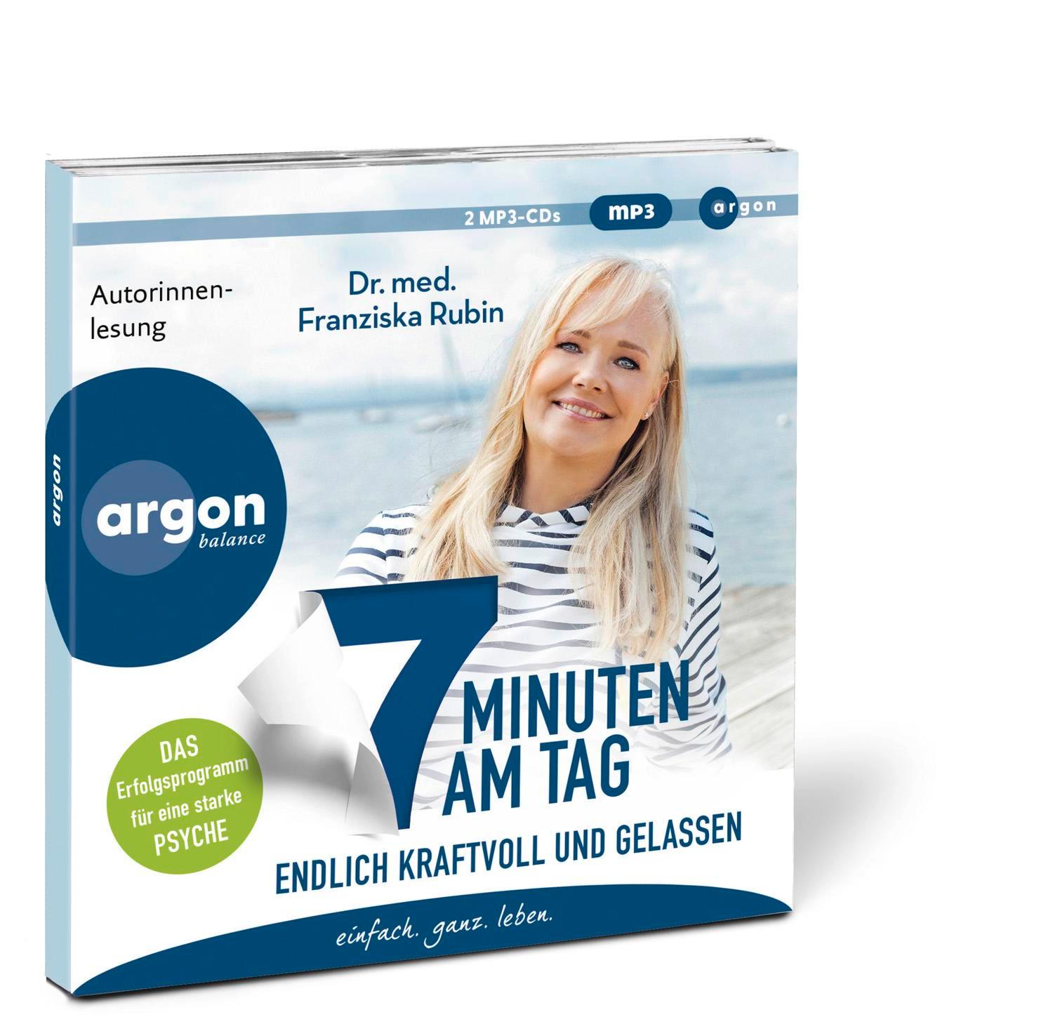 Bild: 9783839882603 | 7 Minuten am Tag endlich kraftvoll und gelassen | Franziska Rubin | CD