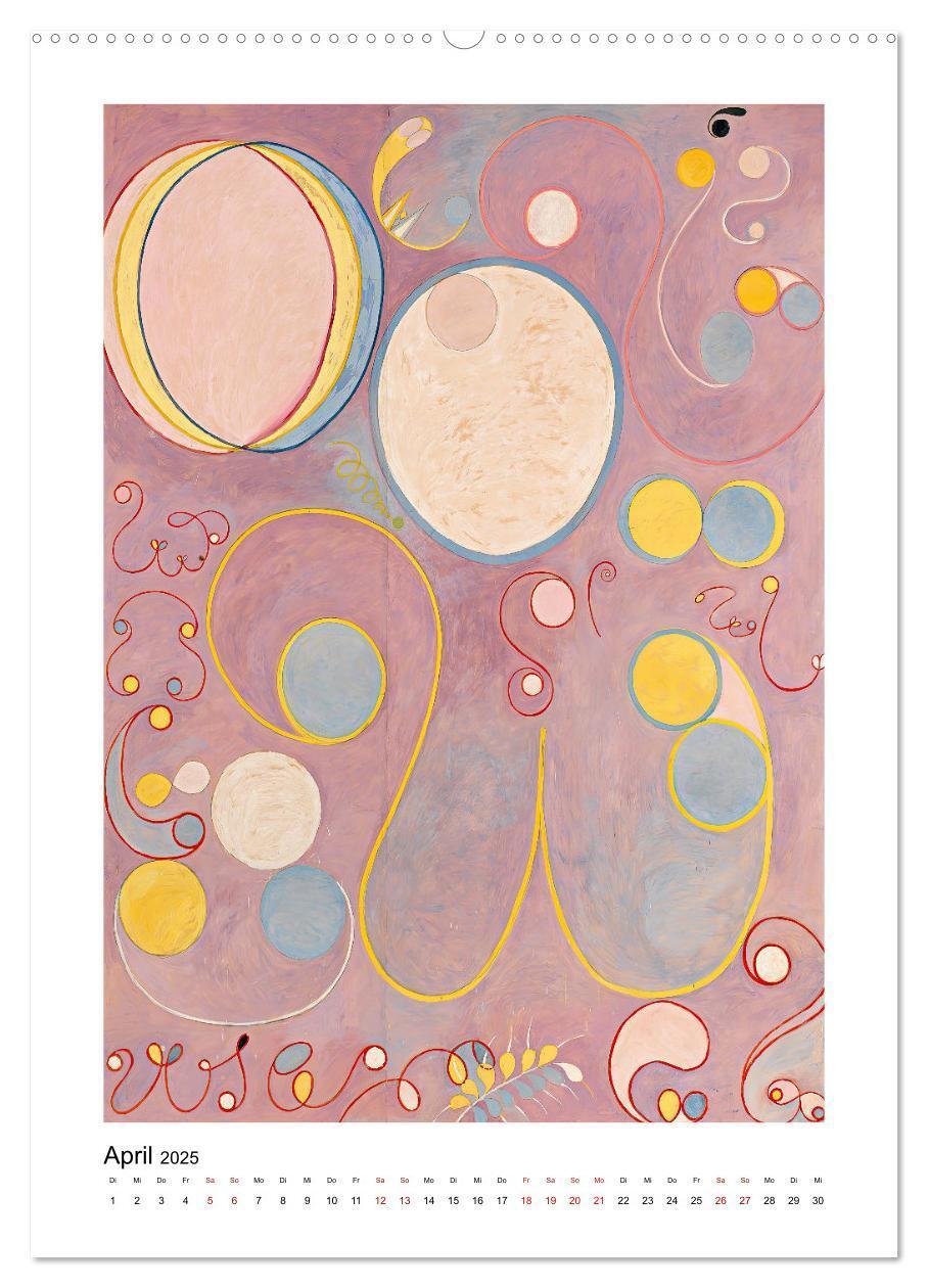 Bild: 9783383968020 | Hilma af Klint - Ein Jahr voller mystischer Kunst (Wandkalender...