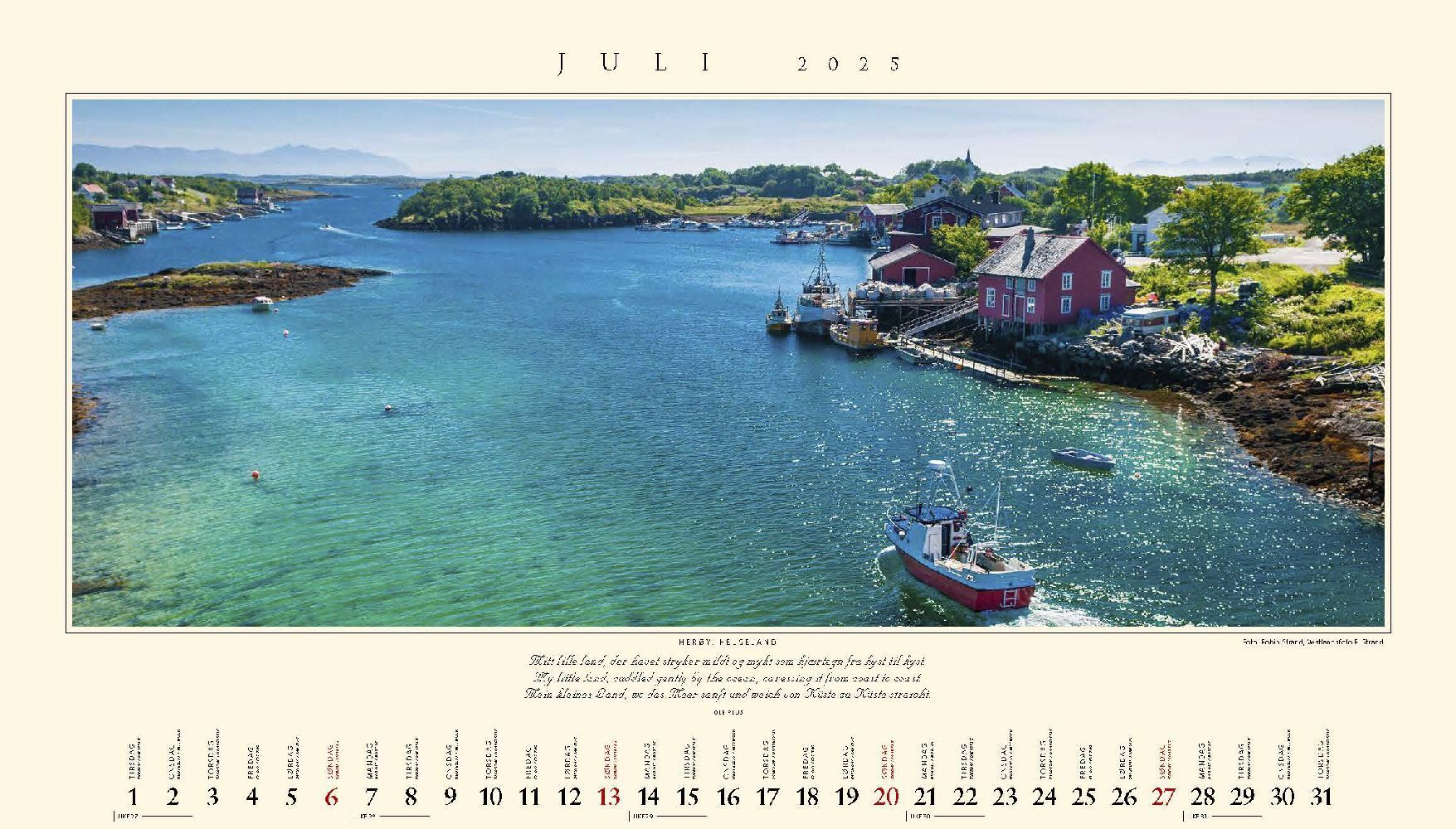 Bild: 9783930232963 | Panorama Norwegen 2025 Wandkalender | Kalender | In Schuber | Deutsch