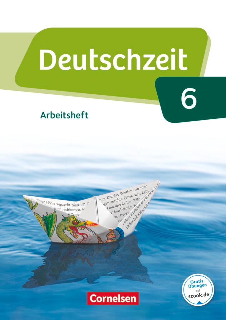 Cover: 9783060631841 | Deutschzeit 6. Schuljahr - Allgemeine Ausgabe - Arbeitsheft mit...