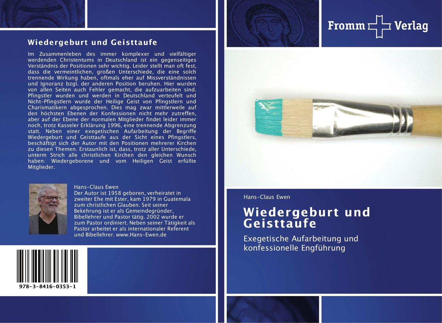 Cover: 9783841603531 | Wiedergeburt und Geisttaufe | Hans-Claus Ewen | Taschenbuch | 76 S.