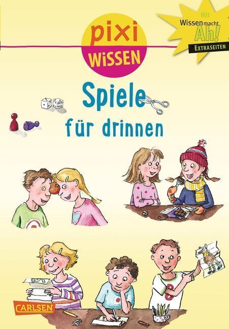 Cover: 9783551241672 | Pixi Wissen 65: Spiele für drinnen | Mit Wissen macht Ah! Extraseiten