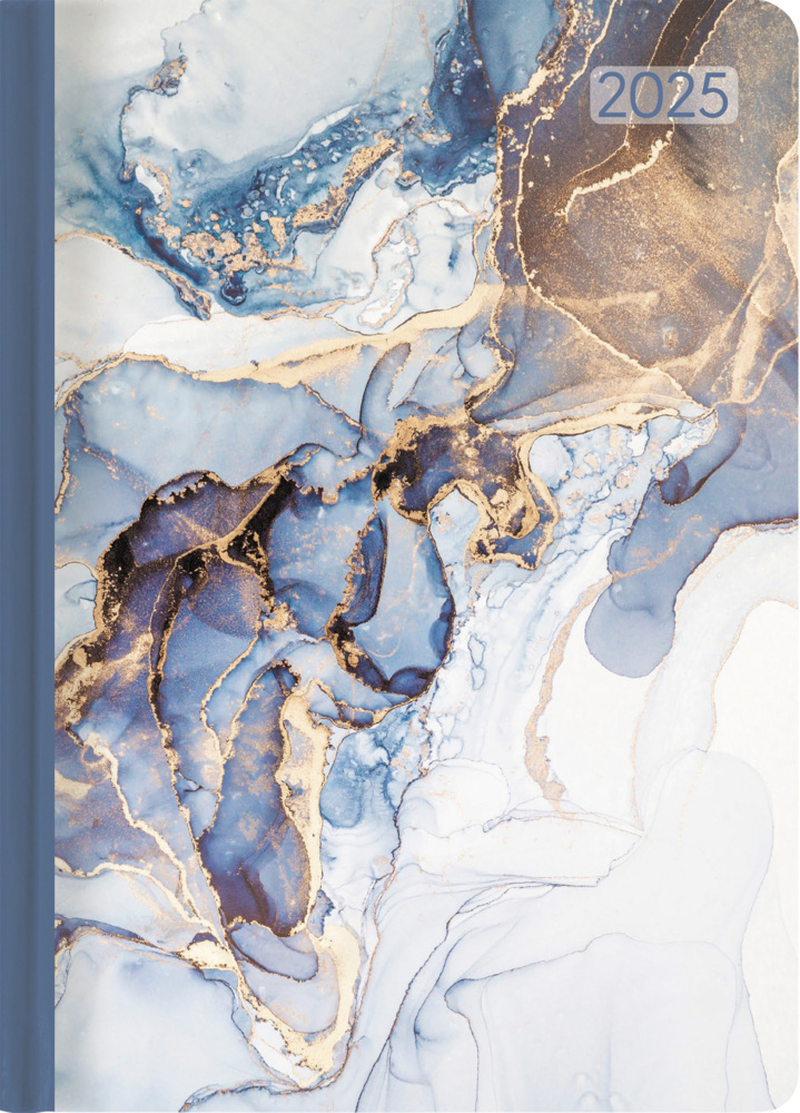 Cover: 4251732344658 | Alpha Edition - Ladytimer Marble 2025 Taschenkalender, 10,7x15,2cm,...