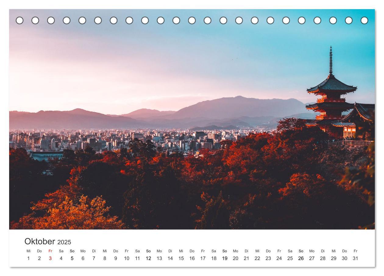 Bild: 9783435073689 | Japan - Land der Kontraste (Tischkalender 2025 DIN A5 quer),...