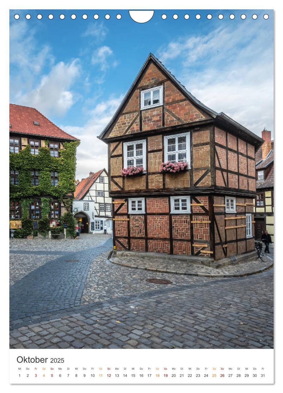 Bild: 9783435884186 | Altstadt Quedlinburg (Wandkalender 2025 DIN A4 hoch), CALVENDO...