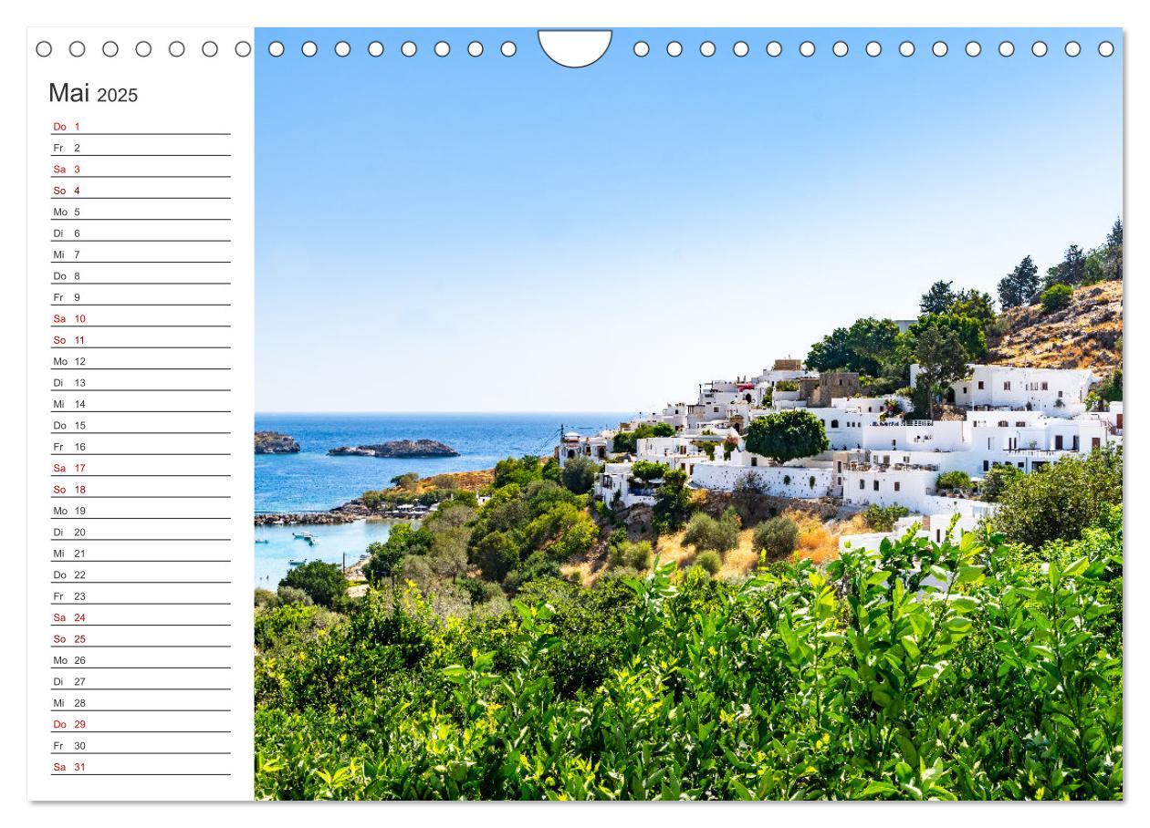 Bild: 9783435035717 | Rhodos - eine Insel zum Verlieben (Wandkalender 2025 DIN A4 quer),...