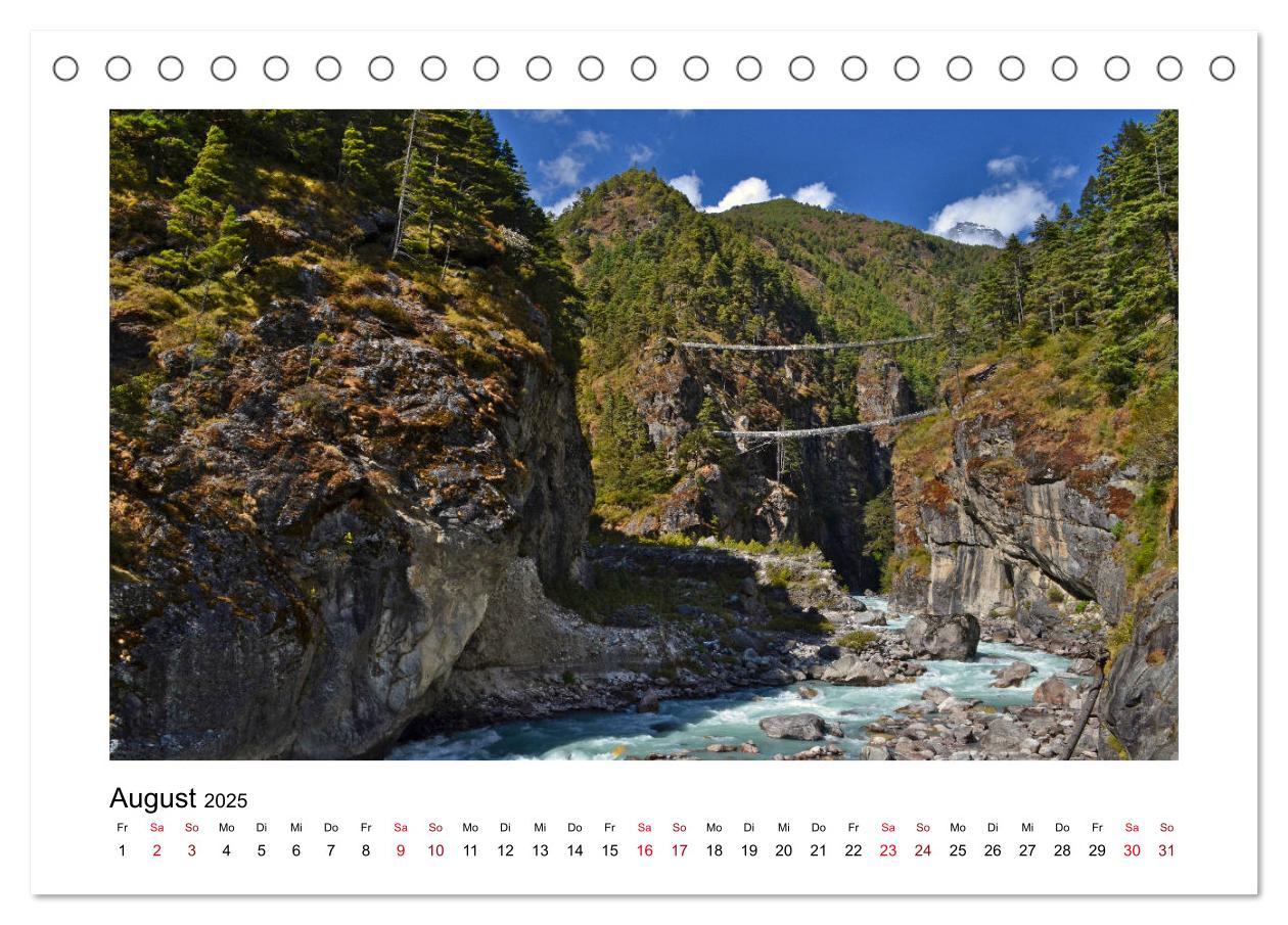 Bild: 9783435126507 | Nepal - Wanderparadies zwischen Annapurna &amp; Everest (Tischkalender...