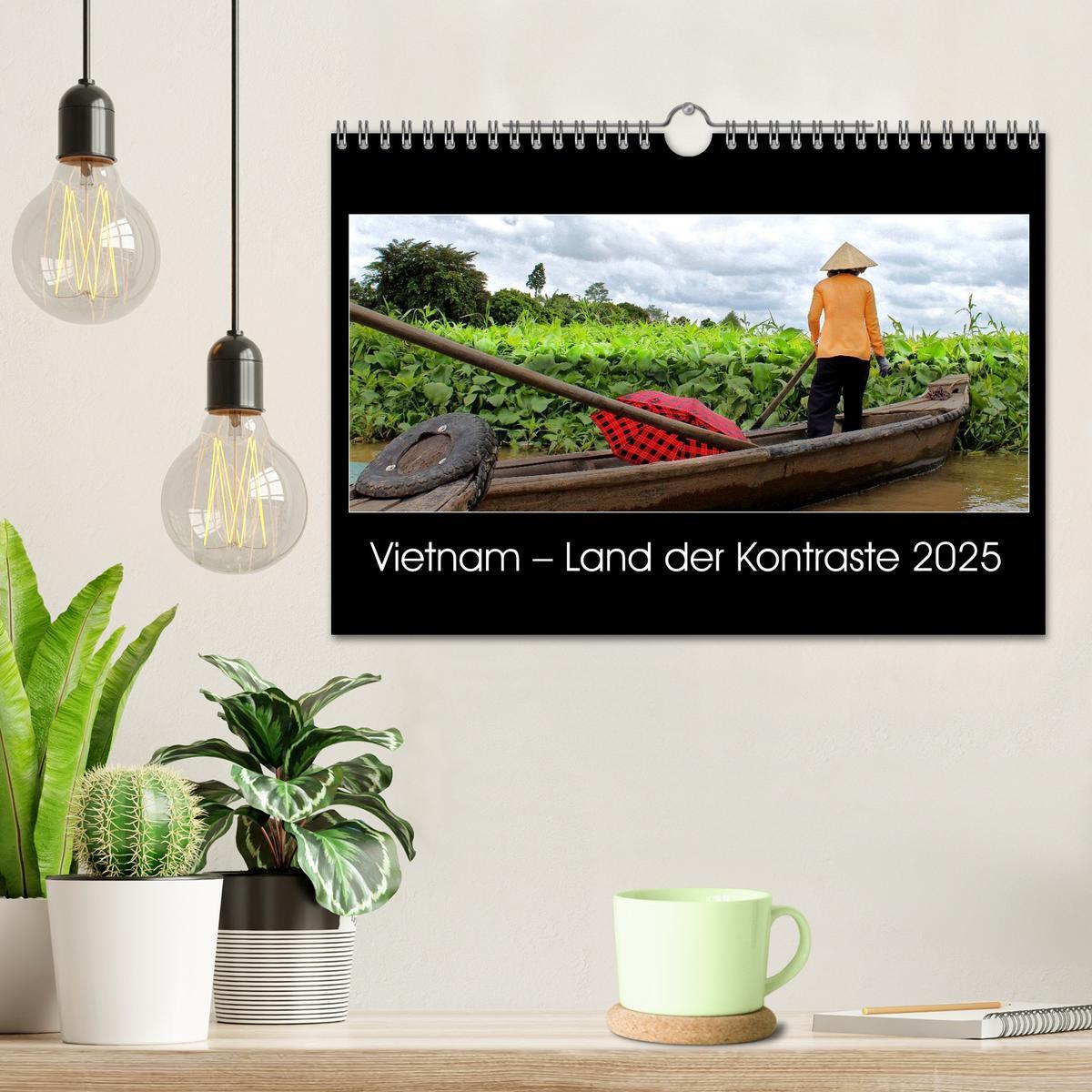 Bild: 9783435571185 | Vietnam ¿ Land der Kontraste 2025 (Wandkalender 2025 DIN A4 quer),...