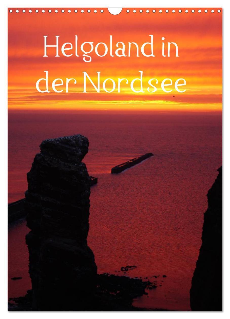 Cover: 9783457082706 | Helgoland in der Nordsee (Wandkalender 2025 DIN A3 hoch), CALVENDO...