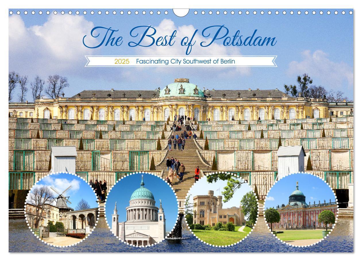 Cover: 9781325833849 | The Best of Potsdam (Wall Calendar 2025 DIN A3 landscape), CALVENDO...