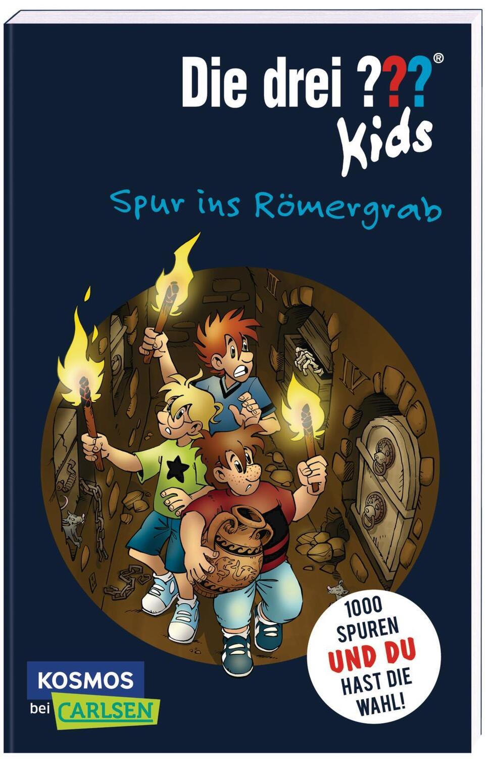 Cover: 9783551319296 | Die drei ??? kids und du: Spur ins Römergrab | Boris Pfeiffer | Buch