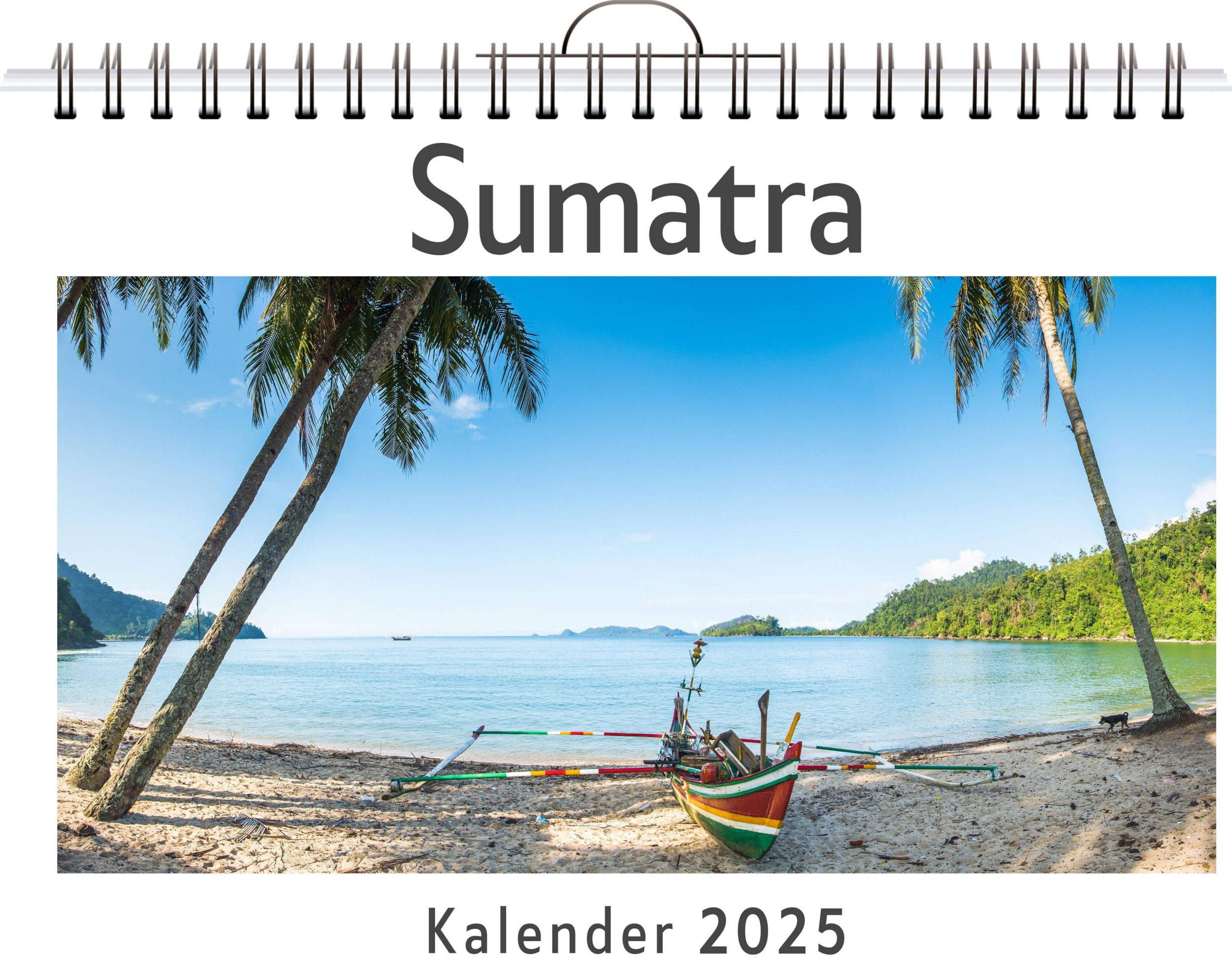 Cover: 9783759123565 | Sumatra - (Wandkalender 2025, Kalender DIN A4 quer, Monatskalender...