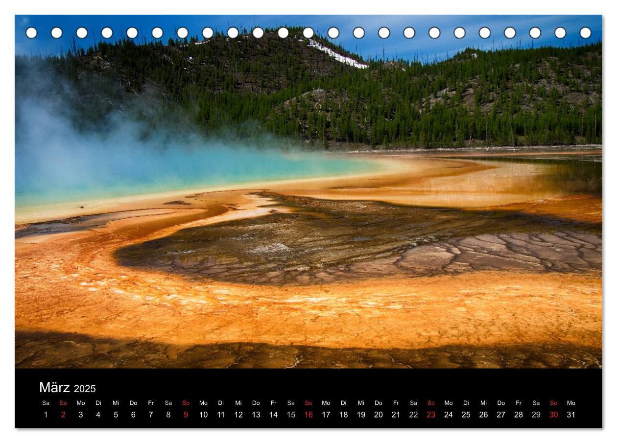 Bild: 9783435663101 | Traumziele in den USA. Der Yellowstone National Park (Tischkalender...