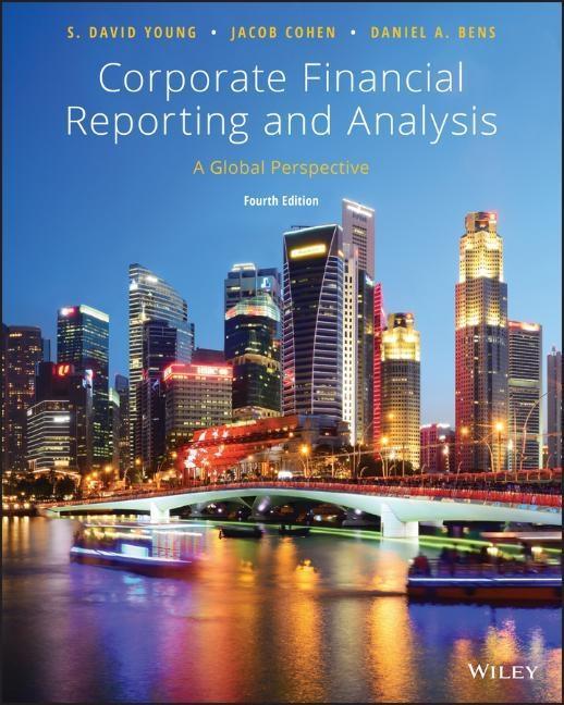 Cover: 9781119494577 | Corporate Financial Reporting and Analysis | A Global Perspective