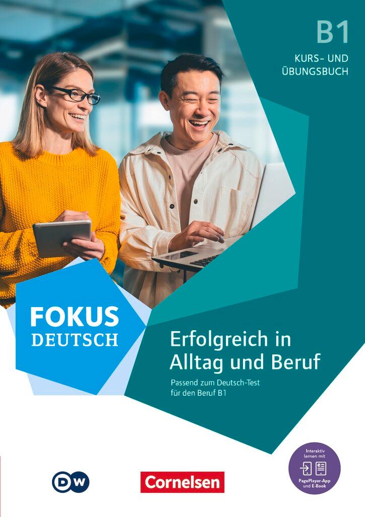 Cover: 9783061232139 | Fokus Deutsch B1. Erfolgreich in Alltag und Beruf - Kurs- und...