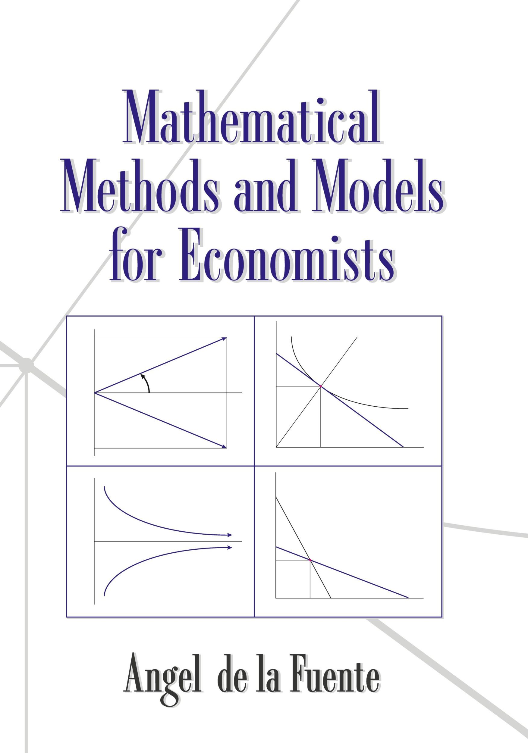 Cover: 9780521585293 | Mathematical Methods and Models for Economists | Fuente (u. a.) | Buch