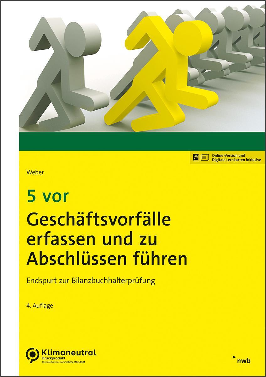 Cover: 9783482668746 | 5 vor Geschäftsvorfälle erfassen und zu Abschlüssen führen | Weber