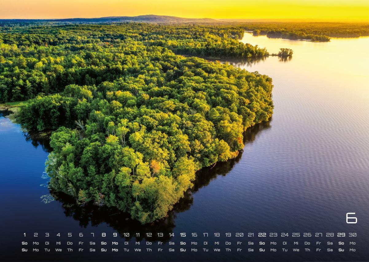 Bild: 9783986734480 | Wald - Erholung für Mensch und Tier - 2025 - Kalender DIN A3 | 15 S.