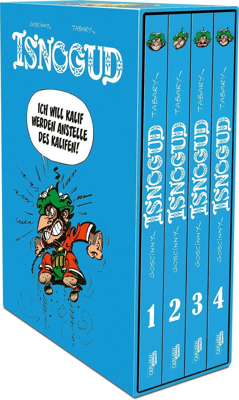 Cover: 9783551790385 | Isnogud Collection: Die Goscinny-Jahre - Hardcover-Schuber | Buch