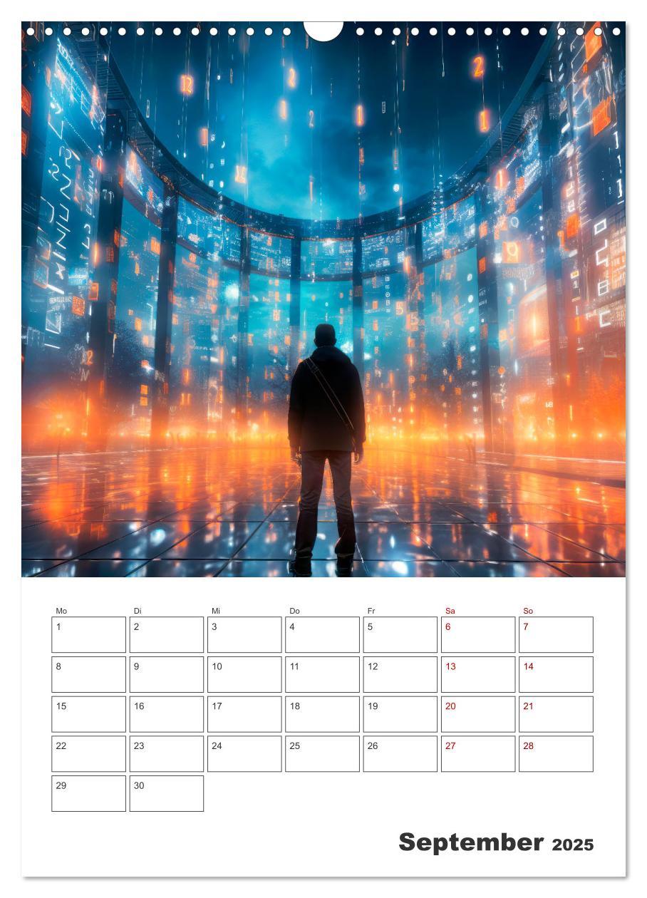 Bild: 9783435850020 | METAVERSE Cooler Terminplaner (Wandkalender 2025 DIN A3 hoch),...