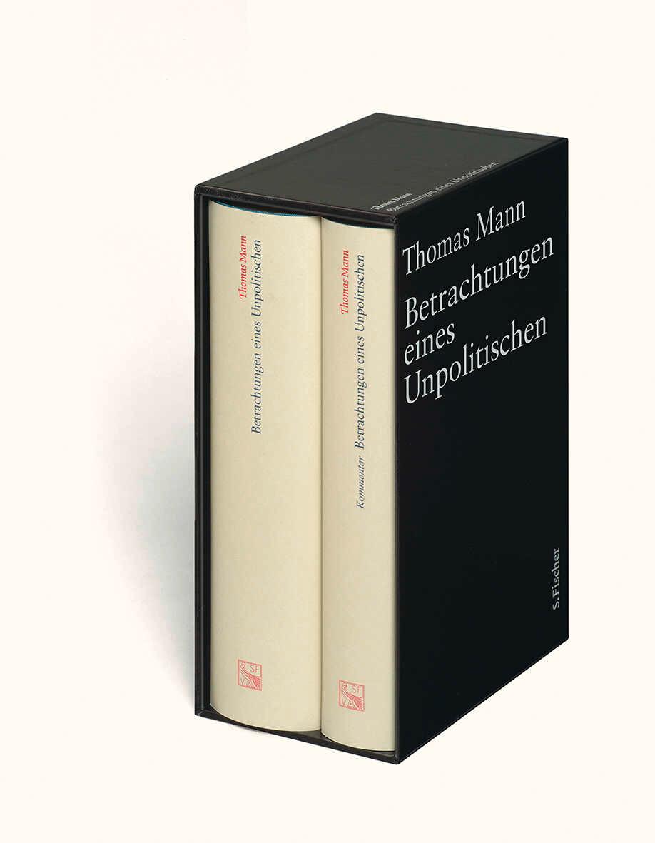 Cover: 9783100483485 | Betrachtungen eines Unpolitischen. Große kommentierte Frankfurter...