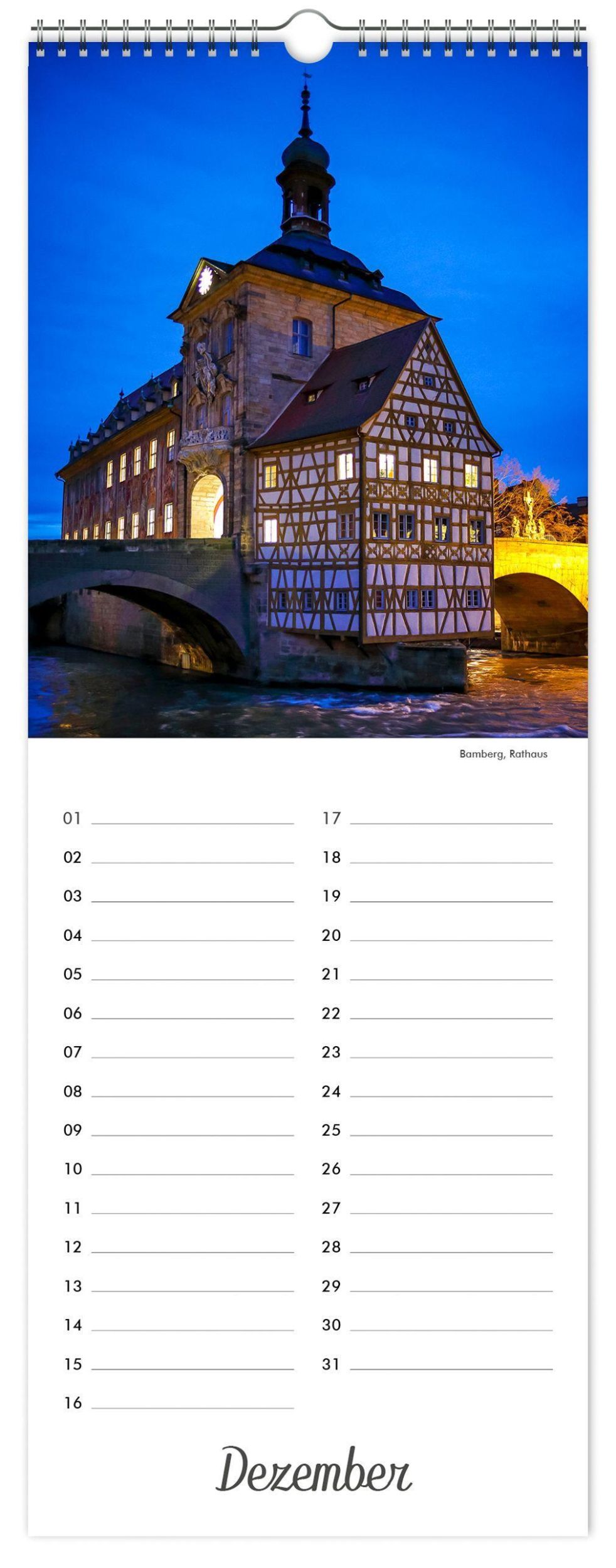 Bild: 9783947657780 | Kalender Geburtstagskalender Deutschland | -immerwährend- 15x40cm