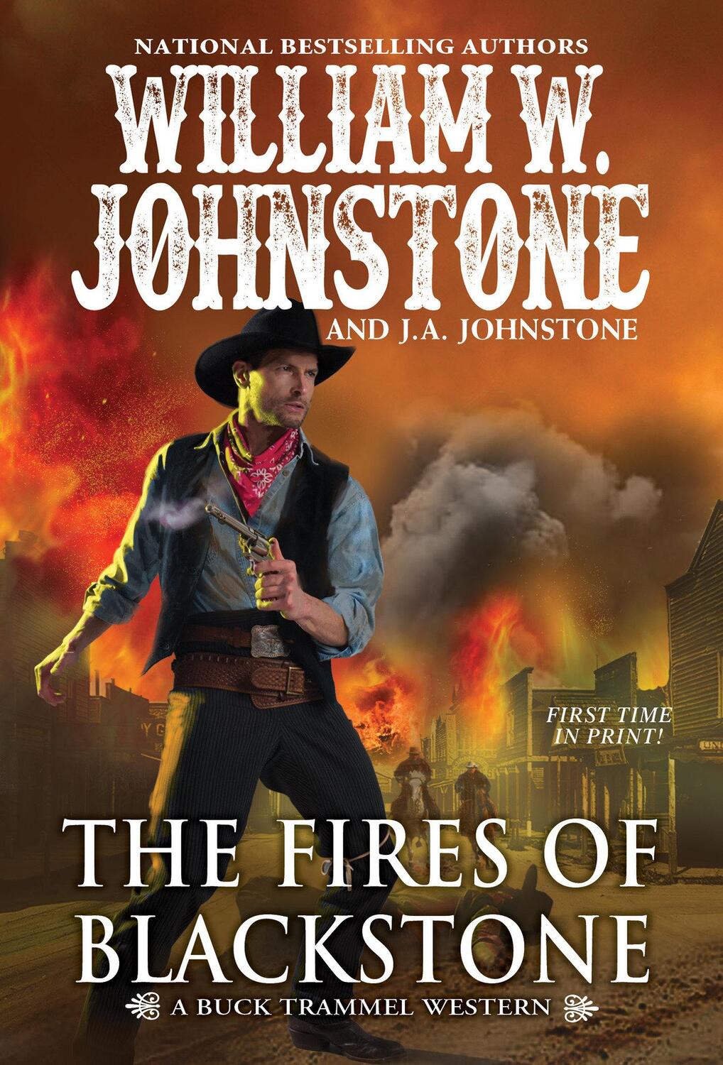 Cover: 9780786048649 | The Fires of Blackstone | William W Johnstone (u. a.) | Taschenbuch