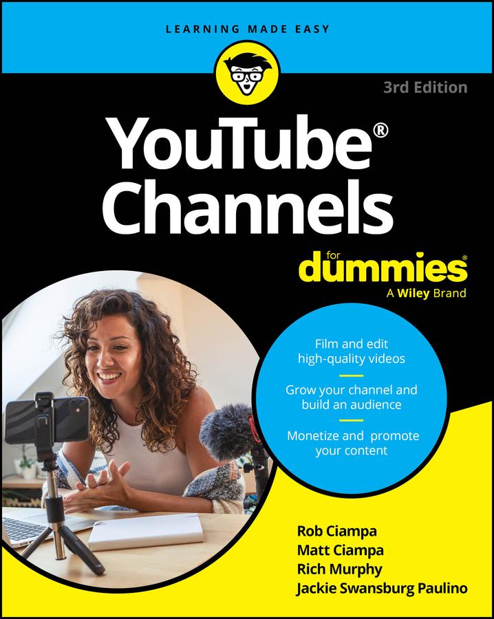 Cover: 9781394271436 | Youtube Channels for Dummies | Rob Ciampa (u. a.) | Taschenbuch | 2024