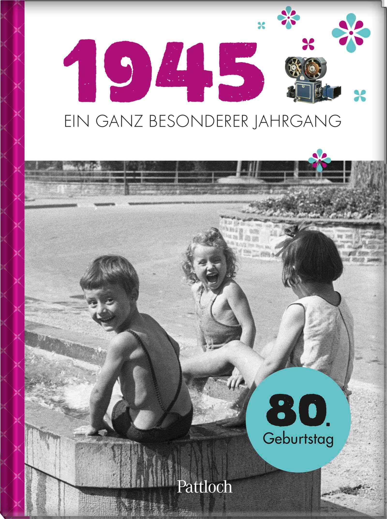 Cover: 9783629013248 | 1945 - Ein ganz besonderer Jahrgang | Jahrgangsbuch zum 80. Geburtstag