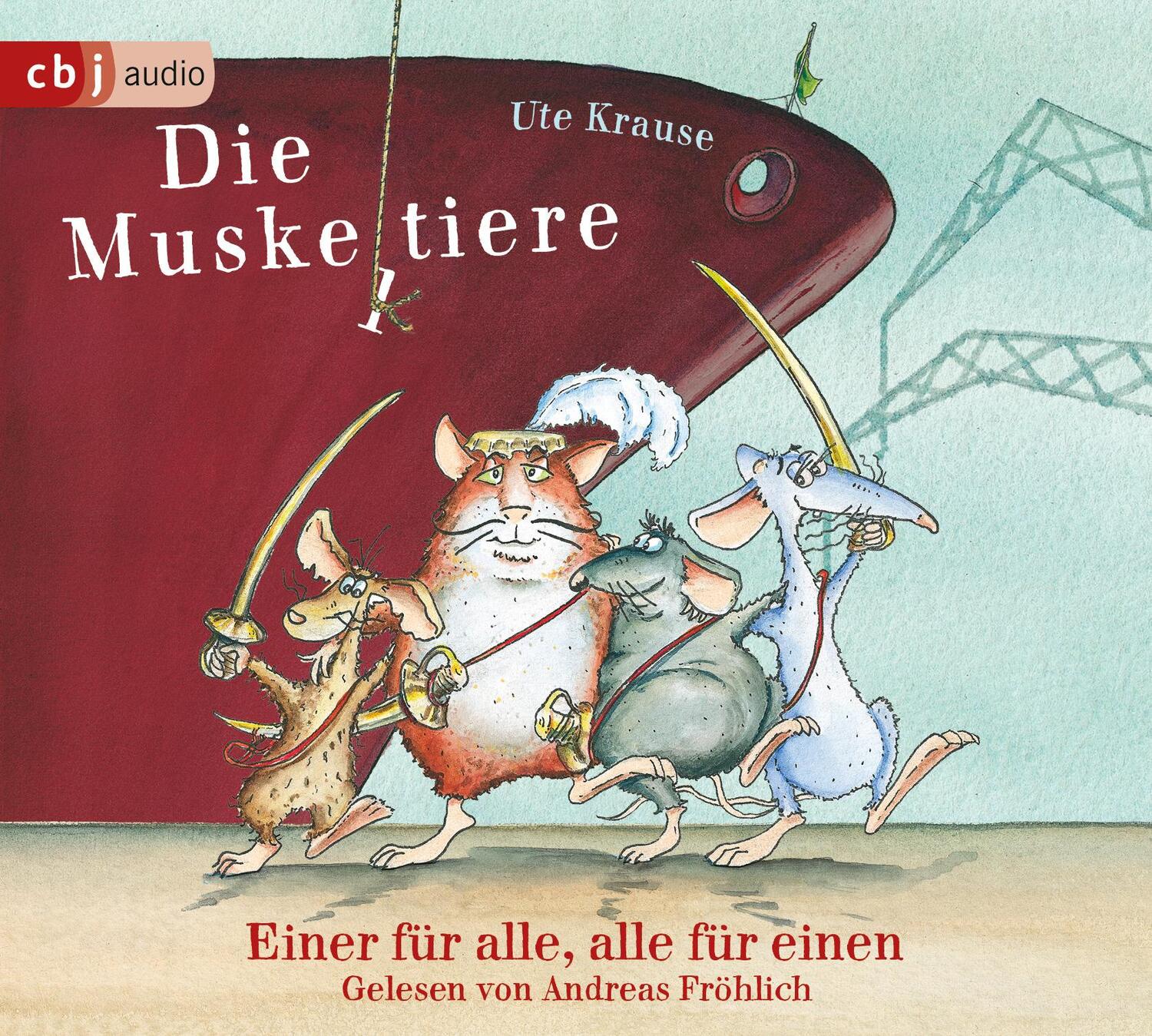 Cover: 9783837127478 | Die Muskeltiere | Einer für alle - alle für einen | Ute Krause | CD