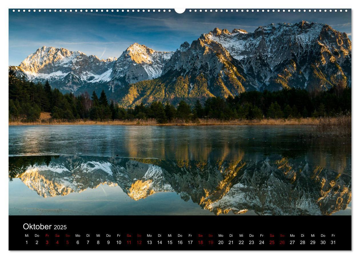 Bild: 9783435455102 | Bayerische Landschaften (Wandkalender 2025 DIN A2 quer), CALVENDO...