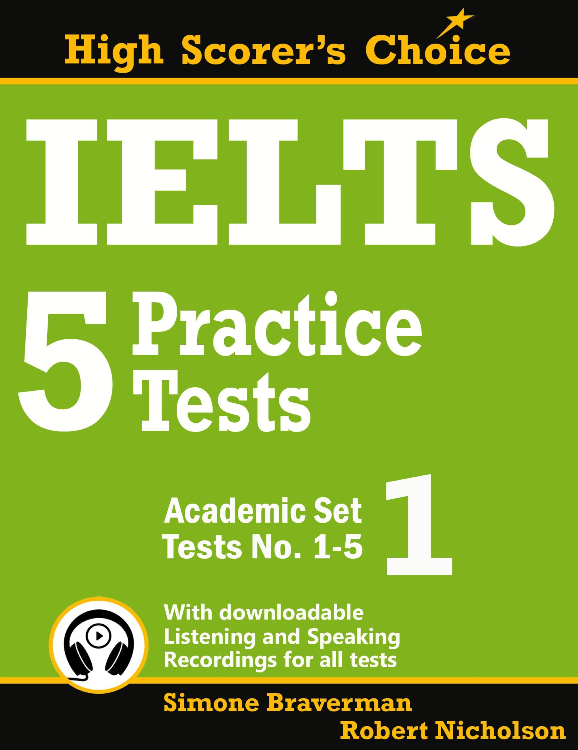 Cover: 9780987300928 | IELTS 5 Practice Tests, Academic Set 1 | Tests No. 1-5 | Taschenbuch