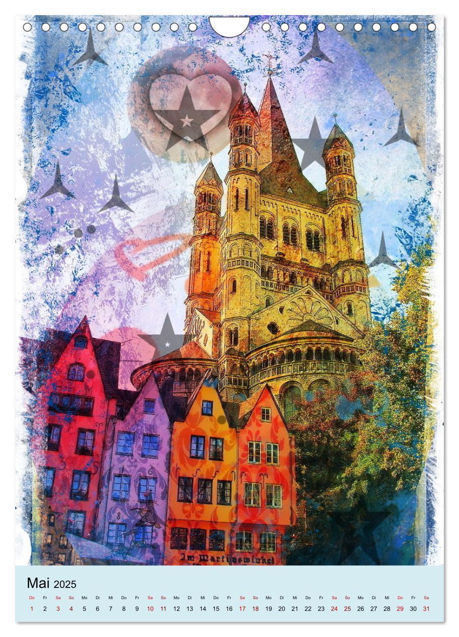 Bild: 9783435925995 | Köln ming Stadt (Wandkalender 2025 DIN A4 hoch), CALVENDO...