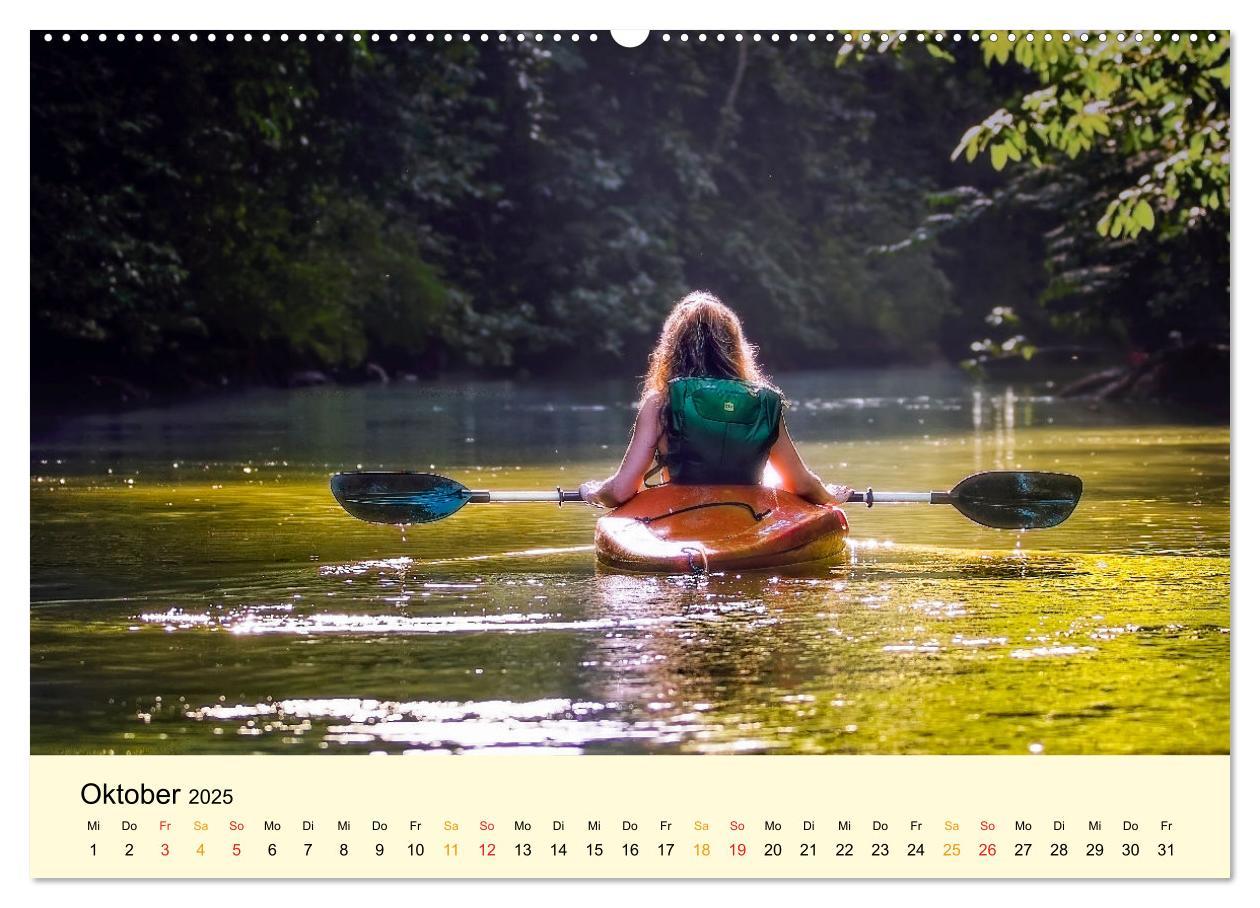 Bild: 9783383922923 | Kajak Abenteuer (Wandkalender 2025 DIN A2 quer), CALVENDO...