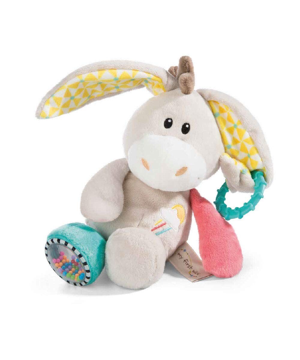 Cover: 4012390420760 | Nici 42076 Activity Schmusetier Esel Muli, ca. 23cm | My First NICI