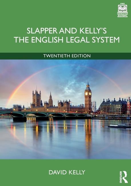 Cover: 9781032505220 | Slapper and Kelly's The English Legal System | David Kelly | Buch