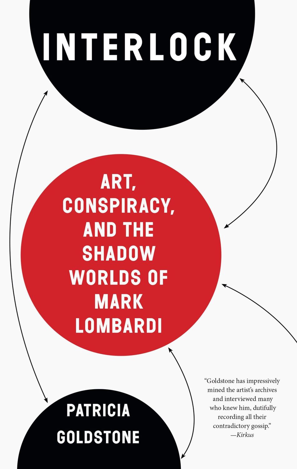 Cover: 9781619027978 | Interlock | Art, Conspiracy, and the Shadow Worlds of Mark Lombardi