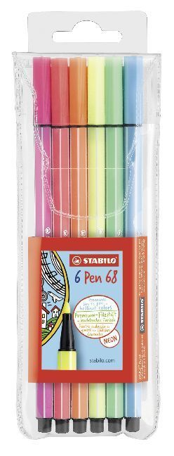 Cover: 4006381132503 | STABILO Pen 68 neon 6er Etui | 6806-1 | 2016 | STABILO Nonbook